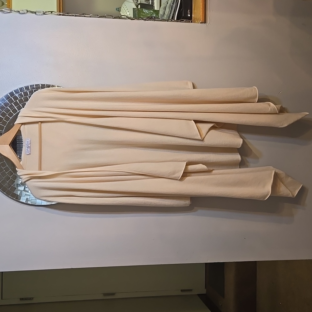Elegant Cream Women's Poncho